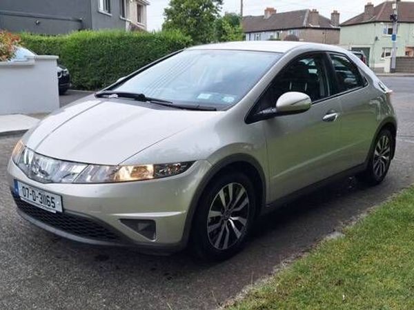 Honda Civic Hatchback, Petrol, 2007, Silver