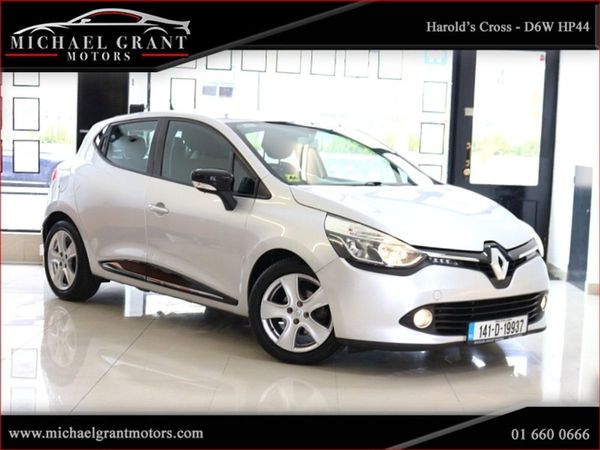 Renault Clio Hatchback, Petrol, 2014, Silver