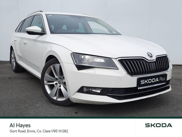 Skoda Superb Estate, Diesel, 2016, White