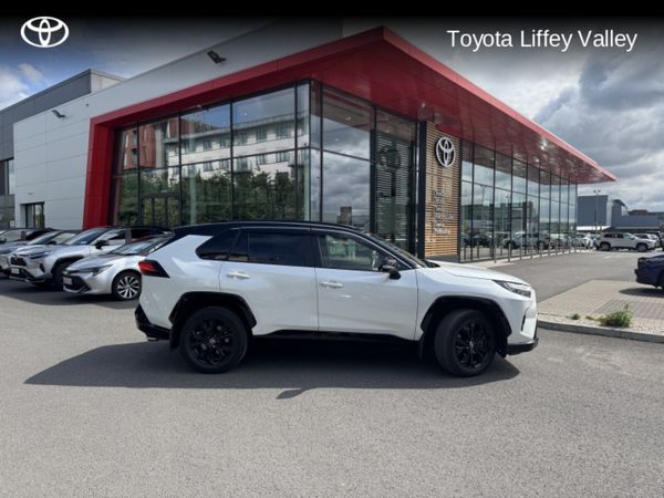Toyota RAV4 SUV, Petrol Hybrid, 2023, White