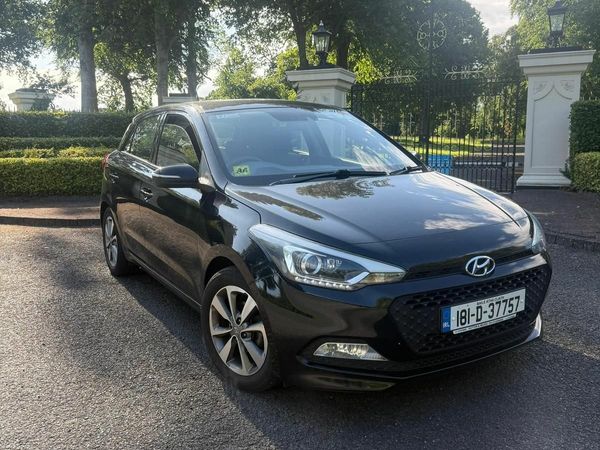 Hyundai i20 Hatchback, Petrol, 2018, Black