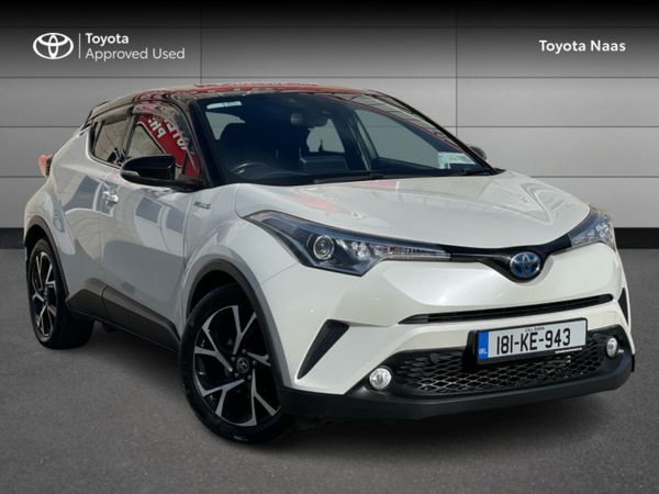 Toyota C-HR SUV, Petrol Hybrid, 2018, White