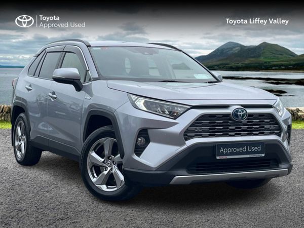 Toyota RAV4 SUV, Petrol Hybrid, 2021, Grey