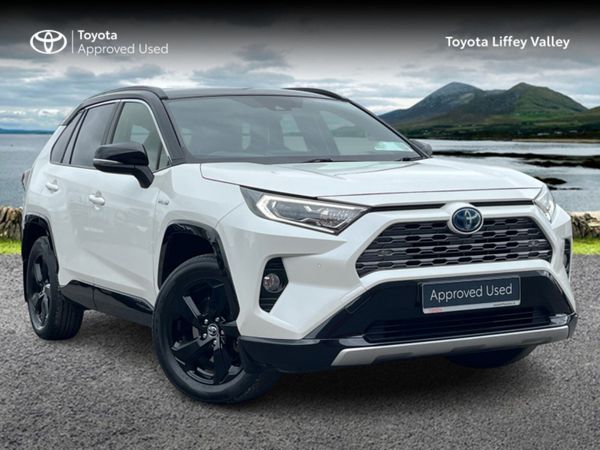Toyota RAV4 SUV, Petrol Hybrid, 2019, White
