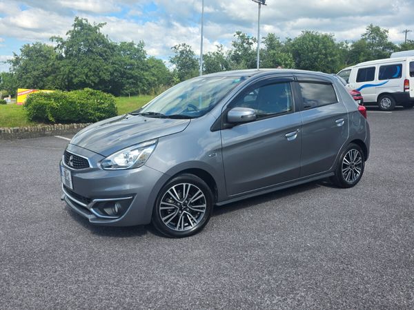 Mitsubishi Mirage Hatchback, Petrol, 2016, Silver