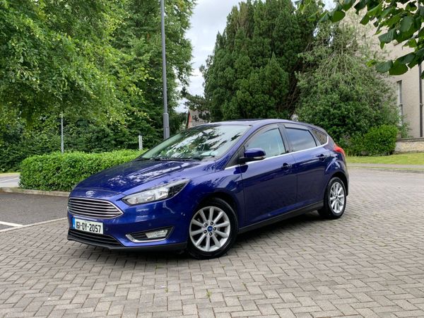 Ford Focus Hatchback, Diesel, 2016, Blue