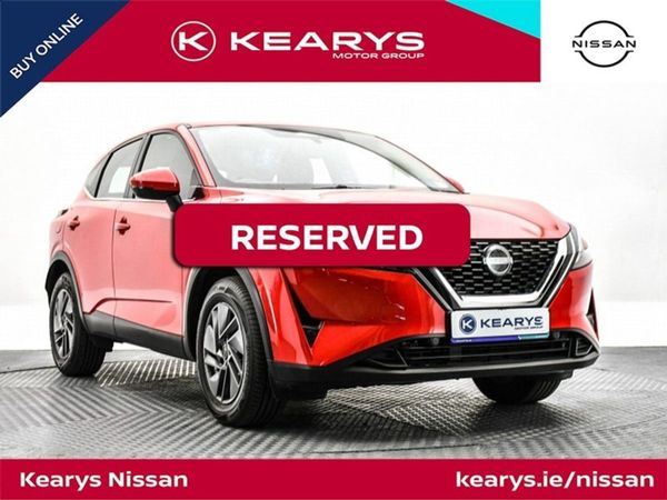 Nissan Qashqai SUV, Petrol, 2022, Red