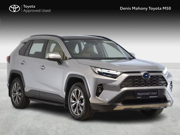 Toyota RAV4 SUV, Petrol Hybrid, 2023, Silver