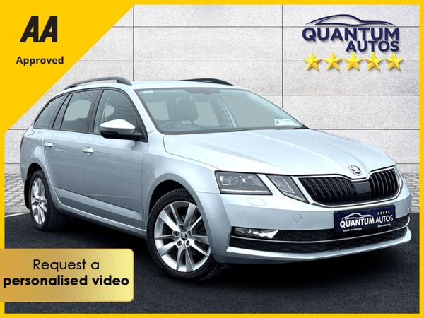Skoda Octavia Estate, Diesel, 2019, Silver