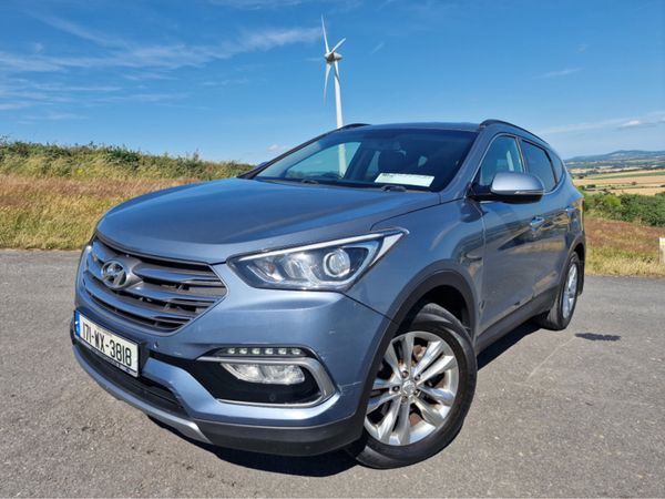 Hyundai Santa Fe Estate, Diesel, 2017, Blue