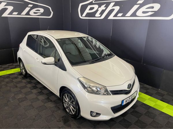 Toyota Vitz Hatchback, Petrol, 2014, White