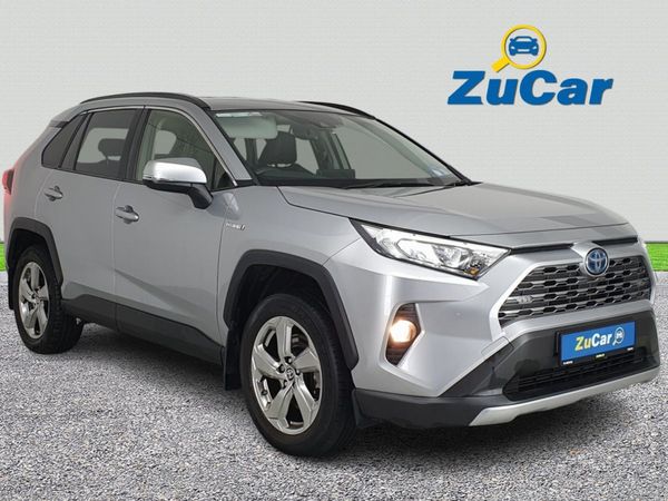 Toyota RAV4 SUV, Petrol Hybrid, 2021, Grey