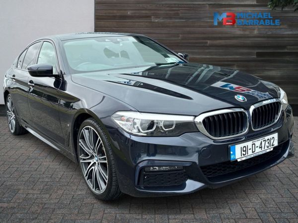 BMW 5-Series Saloon, Hybrid, 2019, Black