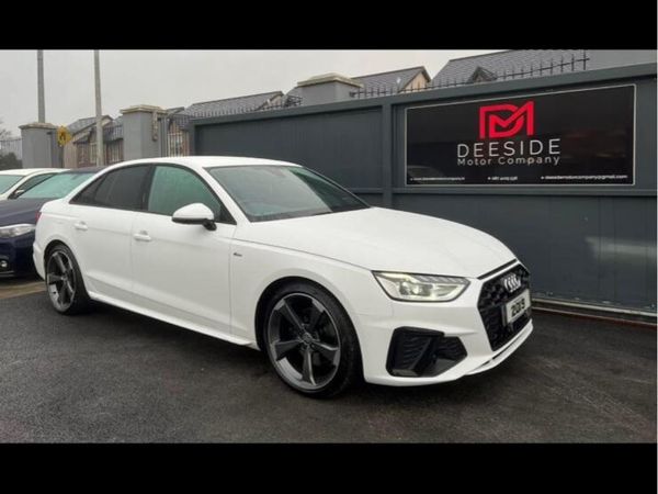 Audi A4 Saloon, Diesel, 2019, White