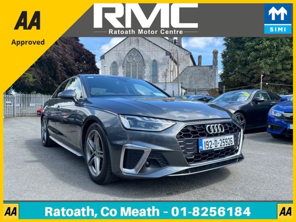 Audi A4 Saloon, Diesel, 2019, Grey