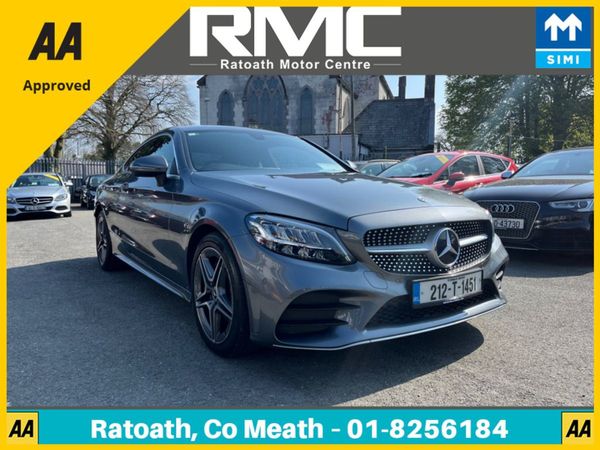 Mercedes-Benz C-Class Coupe, Diesel, 2021, Grey