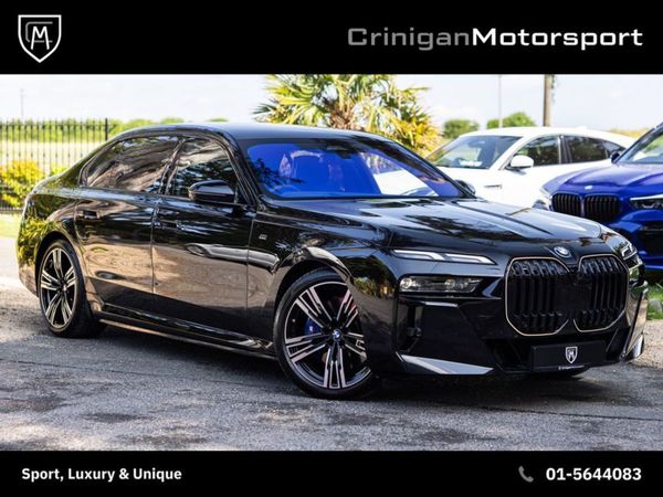 BMW 7-Series Saloon, Hybrid, 2025, Black