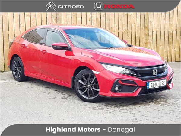 Honda Civic Hatchback, Diesel, 2021, Red