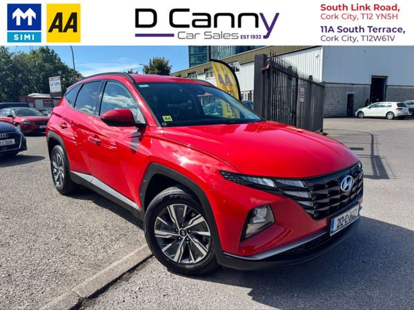Hyundai Tucson MPV, Petrol Hybrid, 2021, Red
