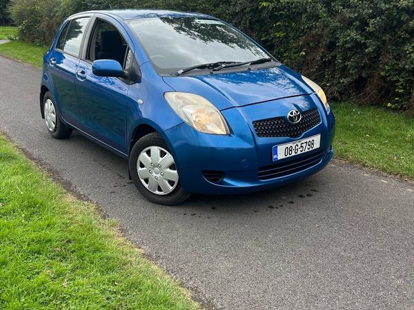 Toyota Yaris Hatchback, Petrol, 2008, Blue