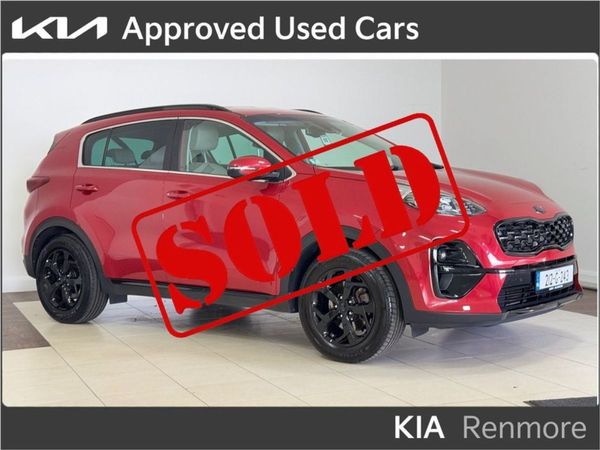 Kia Sportage MPV, Hybrid, 2021, Red