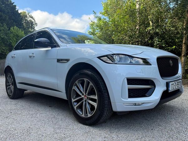 Jaguar F-Pace SUV, Diesel, 2017, White