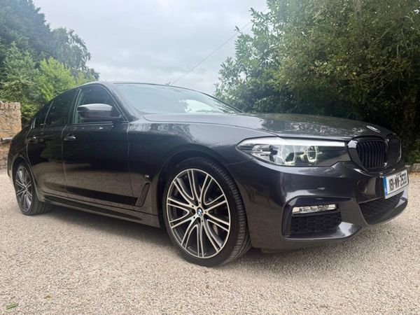 BMW 5-Series Saloon, Petrol Plug-in Hybrid, 2018, Grey