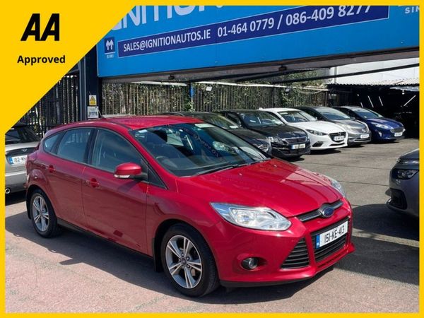 Ford Focus Hatchback, Diesel, 2015, Red