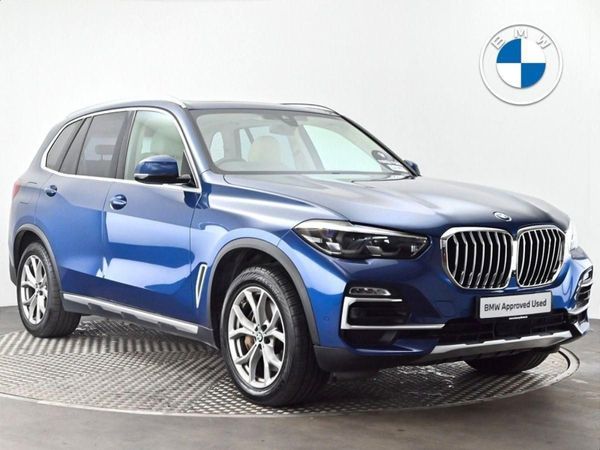 BMW X5 SUV, Petrol Plug-in Hybrid, 2021, Blue