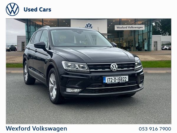Volkswagen Tiguan SUV, Diesel, 2017, Black