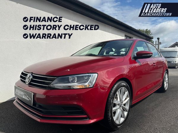 Volkswagen Jetta Saloon, Diesel, 2016, Red