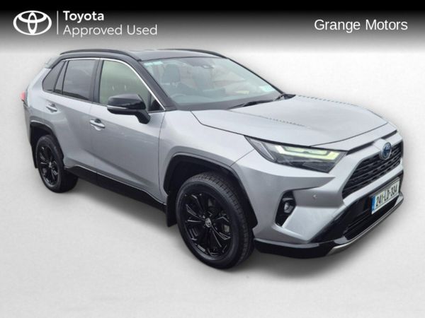 Toyota RAV4 SUV, Petrol Hybrid, 2024, Silver