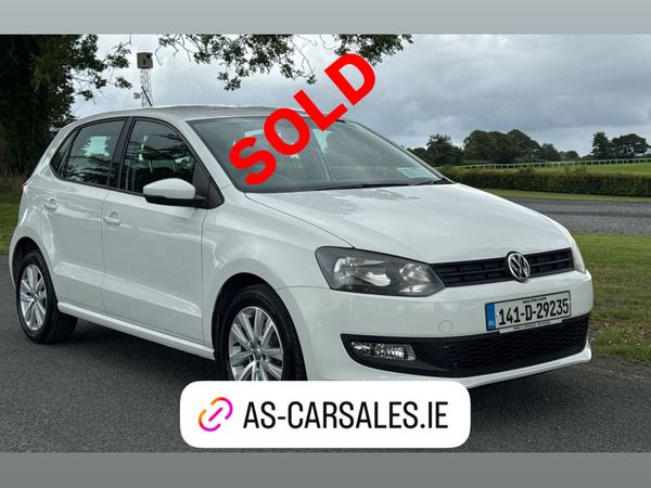 Volkswagen Polo Hatchback, Petrol, 2014, White