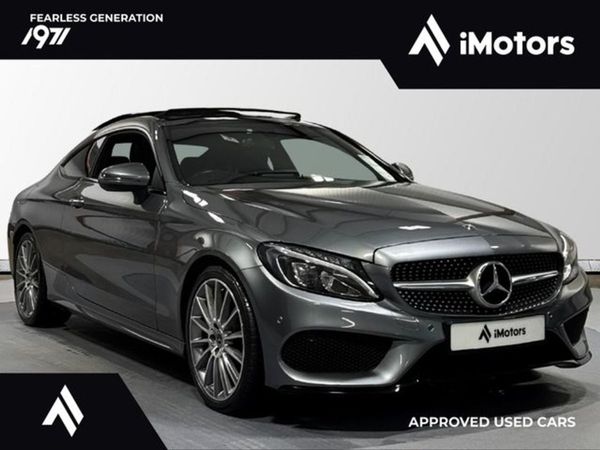 Mercedes-Benz C-Class Coupe, Diesel, 2018, Grey