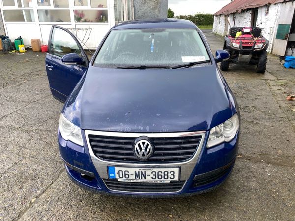 Volkswagen Passat Saloon, Diesel, 2006, Blue