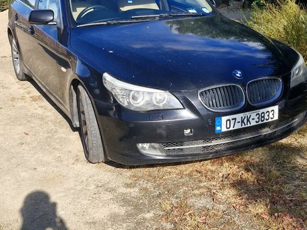 BMW 5-Series Saloon, Diesel, 2007, Black