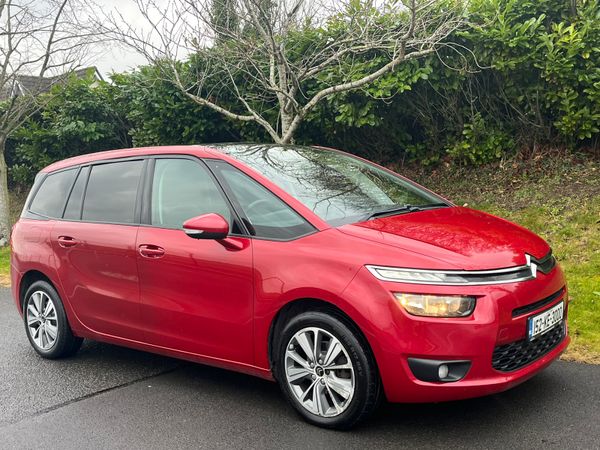 Citroen Grand C4 Picasso Hatchback, Diesel, 2015, Red