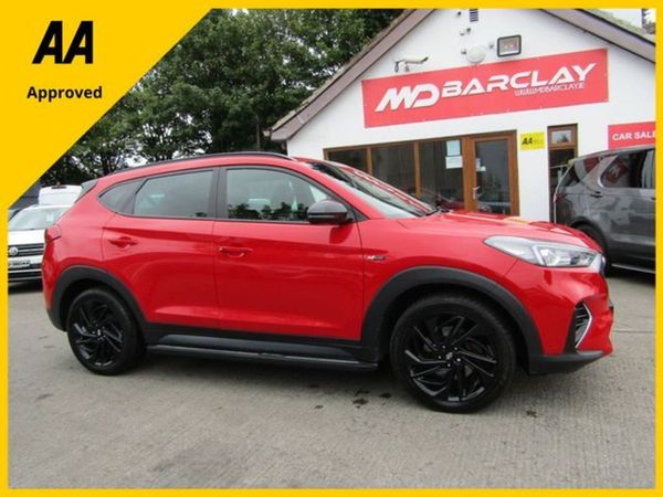 Hyundai Tucson Estate, Hybrid, 2020, Red