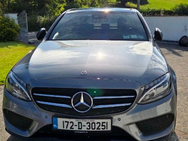 Mercedes-Benz C-Class Saloon, Petrol Plug-in Hybrid, 2017, Grey