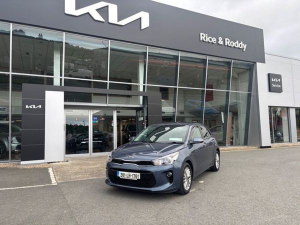 Kia Rio Hatchback, Petrol, 2020, Blue