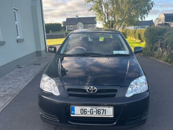 Toyota Corolla Hatchback, Petrol, 2006, Black