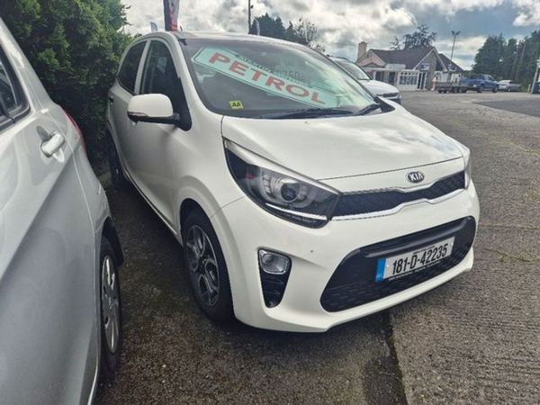 Kia Picanto MPV, Petrol, 2018, White