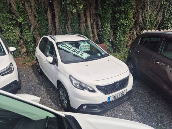 Peugeot 2008 Estate, Diesel, 2019, White