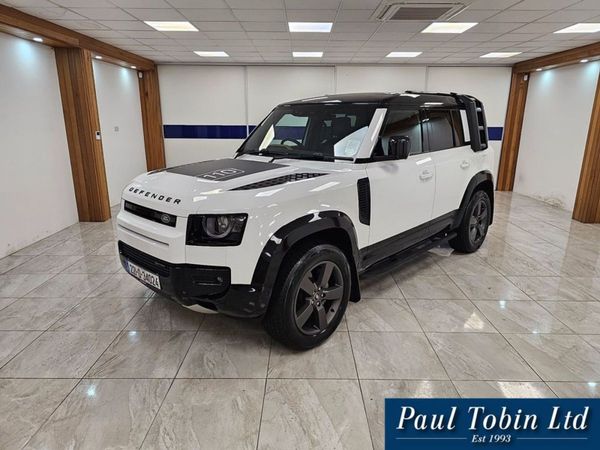Land Rover Defender Estate, Hybrid, 2022, White