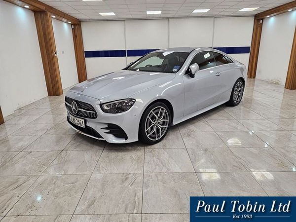 Mercedes-Benz E-Class Coupe, Diesel, 2021, Silver