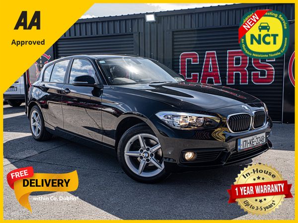 BMW 1-Series Hatchback, Diesel, 2017, Black