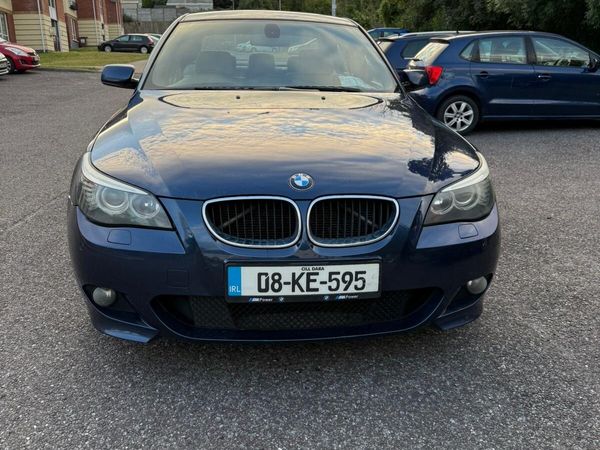 BMW 5-Series Saloon, Diesel, 2008, Blue