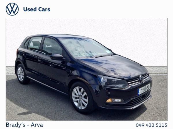 Volkswagen Polo Hatchback, Petrol, 2017, Black