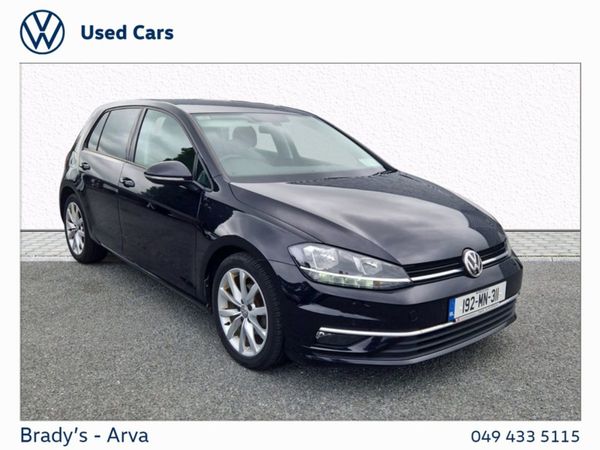 Volkswagen Golf Hatchback, Petrol, 2019, Black
