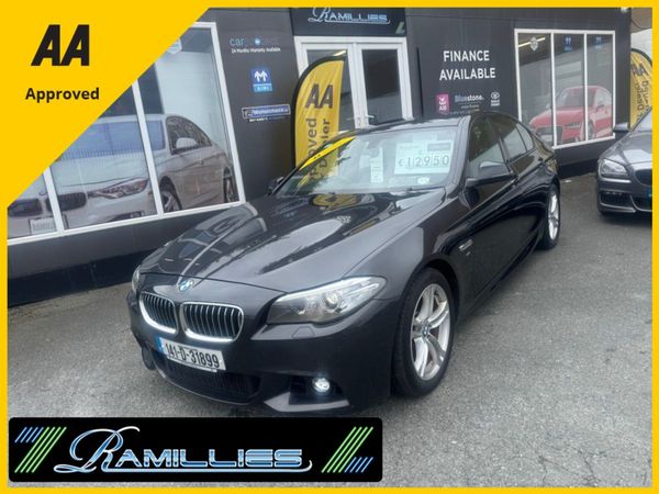 BMW 5-Series Saloon, Diesel, 2014, Grey